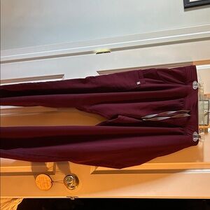 Figs women  Deep Red scrub pants